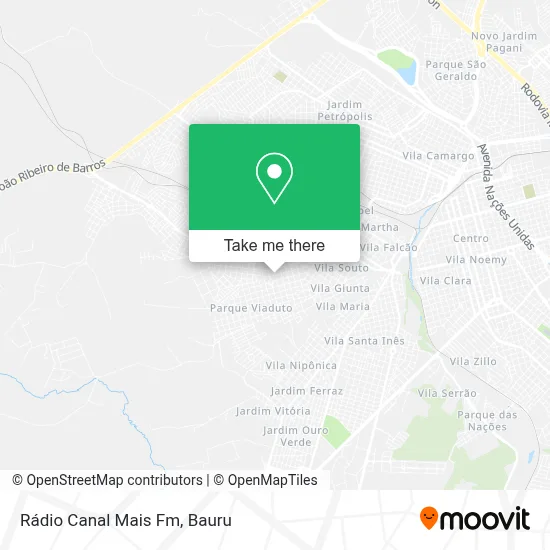 Rádio Canal Mais Fm map