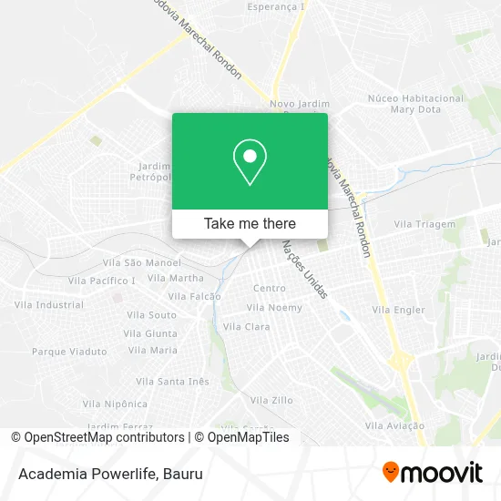 Academia Powerlife map
