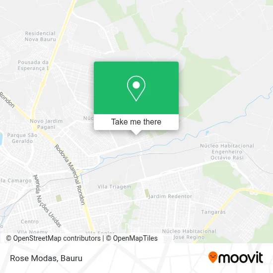 Rose Modas map