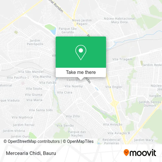 Mercearia Chidi map