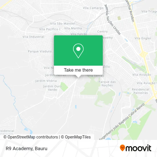 R9 Academy map