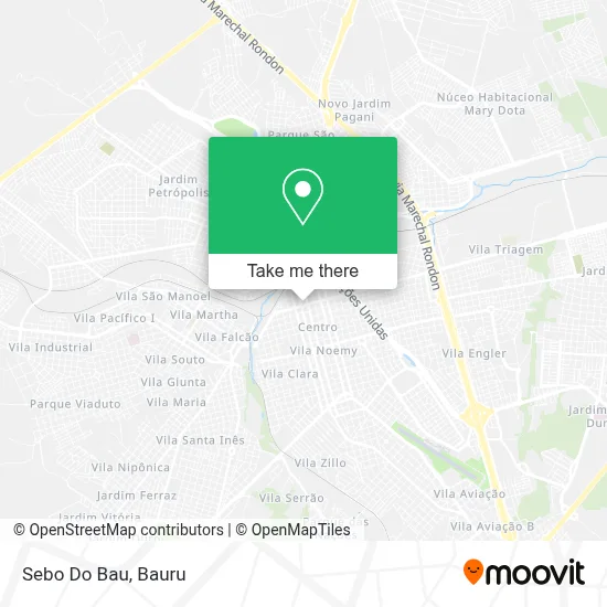 Sebo Do Bau map
