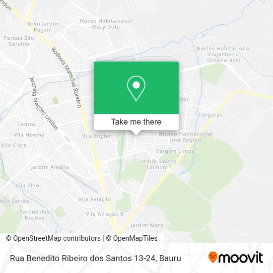 Rua Benedito Ribeiro dos Santos 13-24 map