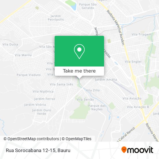 Mapa Rua Sorocabana 12-15