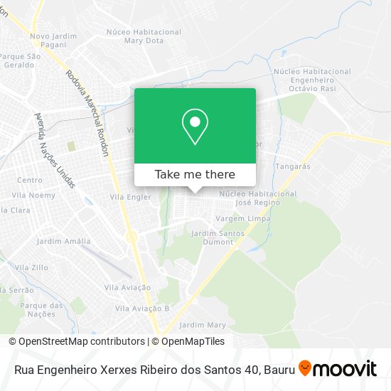 Rua Engenheiro Xerxes Ribeiro dos Santos 40 map