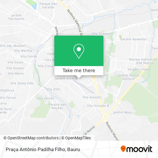 Praça Antônio Padilha Filho map