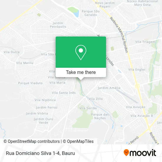 Rua Domiciano Silva 1-4 map