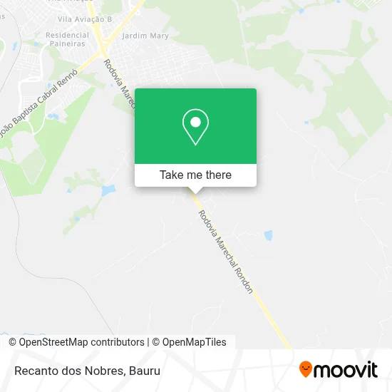 Recanto dos Nobres map