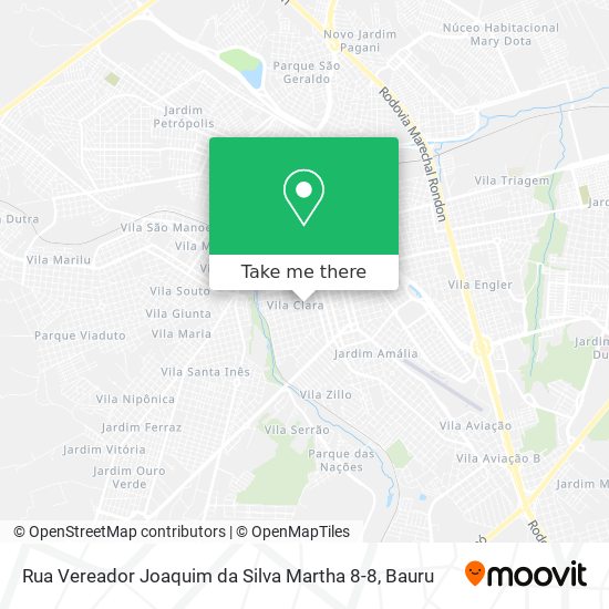 Rua Vereador Joaquim da Silva Martha 8-8 map