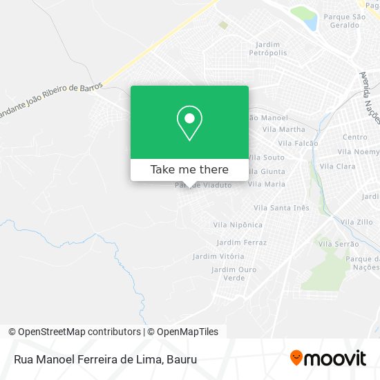 Rua Manoel Ferreira de Lima map