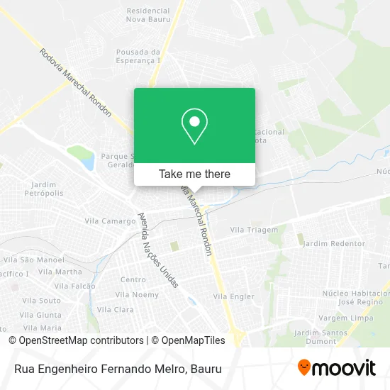 Rua Engenheiro Fernando Melro map