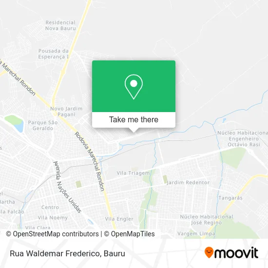 Rua Waldemar Frederico map