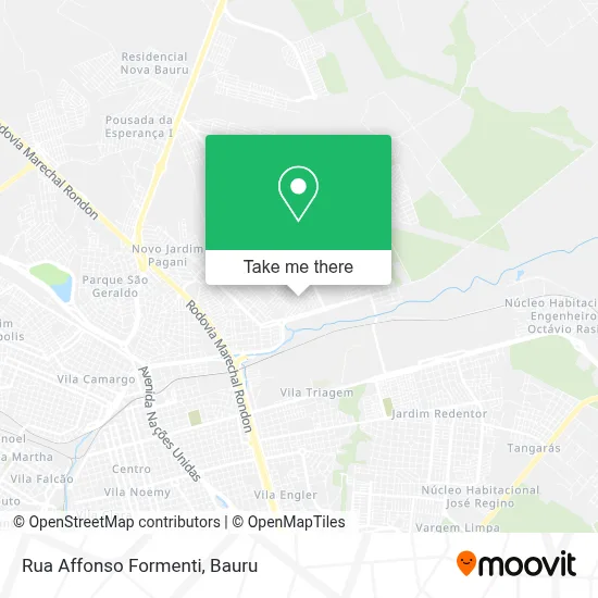 Rua Affonso Formenti map