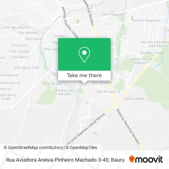 Rua Aviadora Anésia Pinheiro Machado 3-40 map