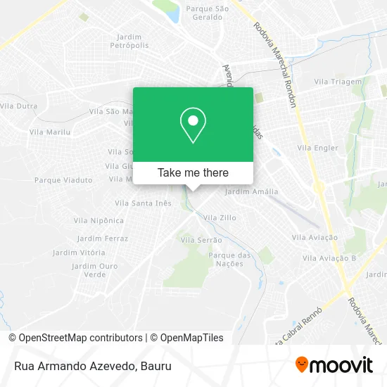 Rua Armando Azevedo map