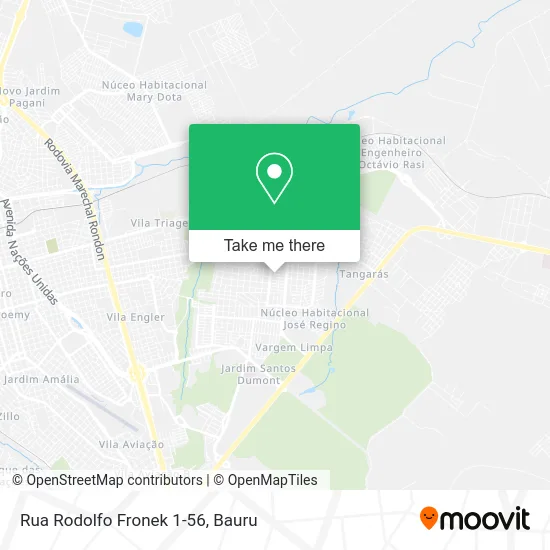 Rua Rodolfo Fronek 1-56 map