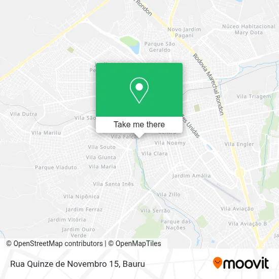 Rua Quinze de Novembro 15 map