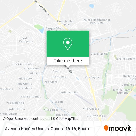 Avenida Nações Unidas, Quadra 16 16 map
