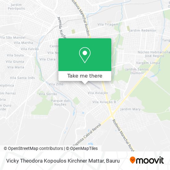 Vicky Theodora Kopoulos Kirchner Mattar map