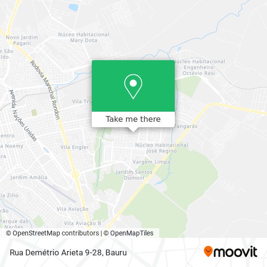 Rua Demétrio Arieta 9-28 map