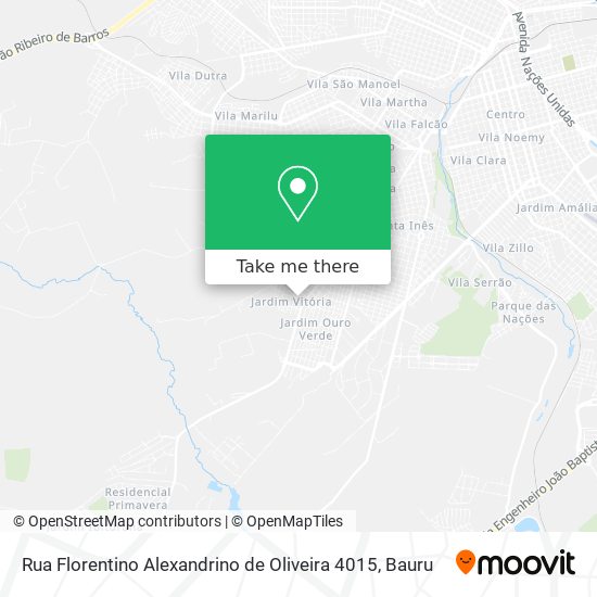 Rua Florentino Alexandrino de Oliveira 4015 map