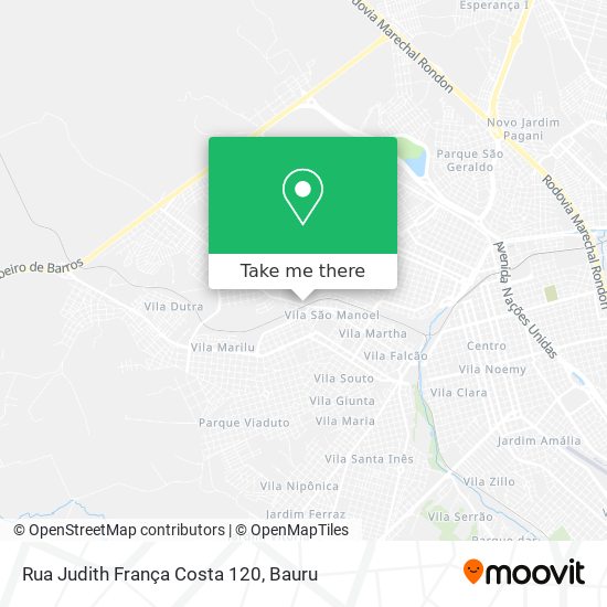 Rua Judith França Costa 120 map