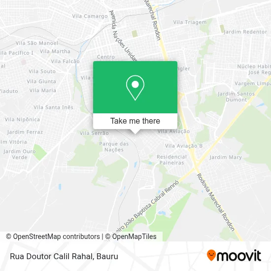 Rua Doutor Calil Rahal map
