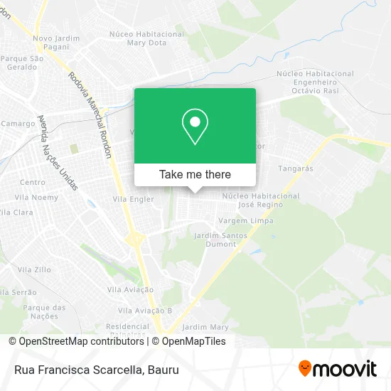 Rua Francisca Scarcella map