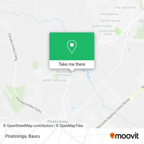 Piratininga map