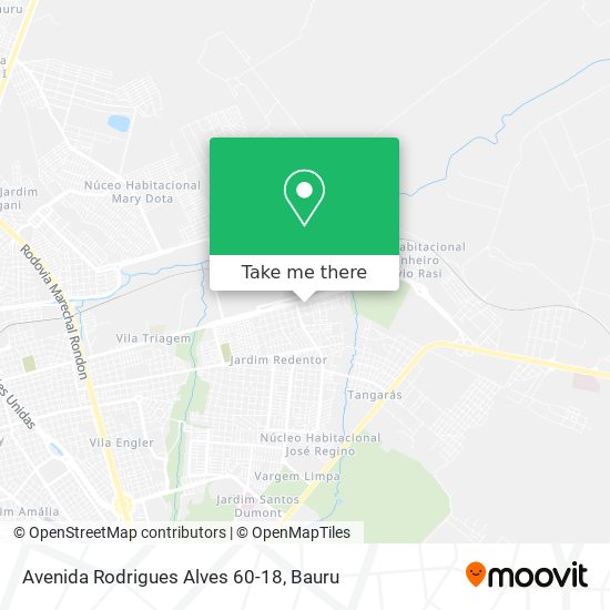 Mapa Avenida Rodrigues Alves 60-18