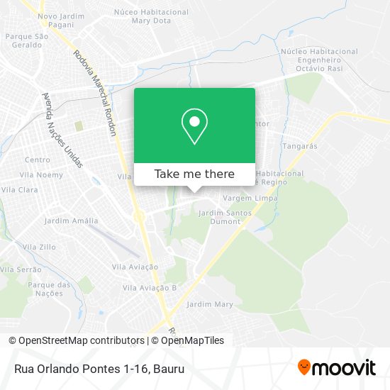 Rua Orlando Pontes 1-16 map