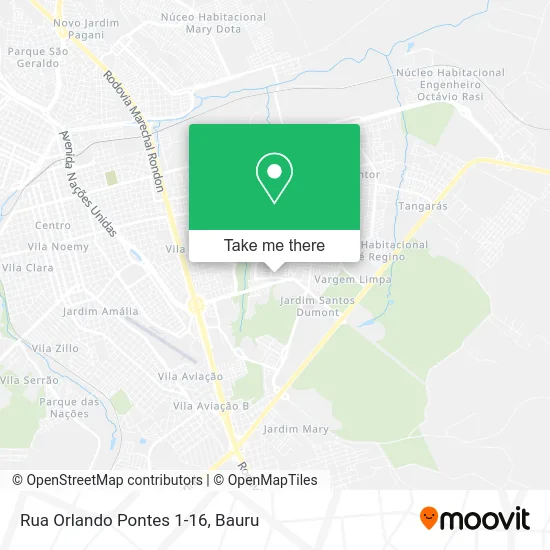 Rua Orlando Pontes 1-16 map