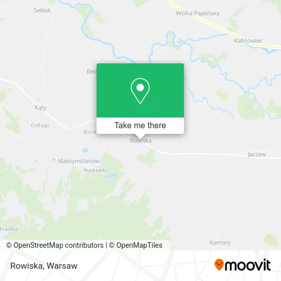 Карта Rowiska