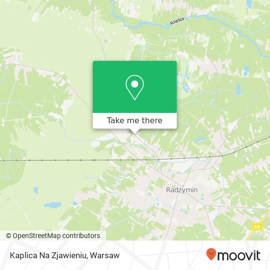 Kaplica Na Zjawieniu map