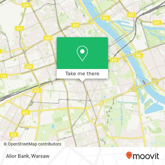 Alior Bank map