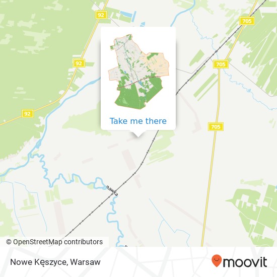 Nowe Kęszyce map