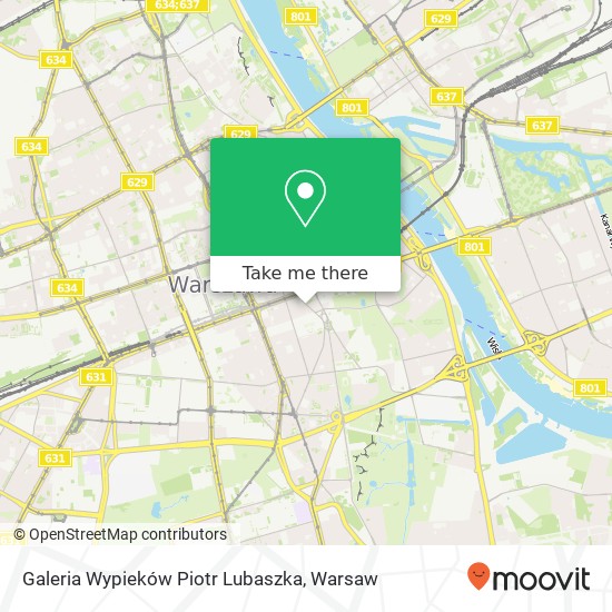 Galeria Wypieków Piotr Lubaszka map