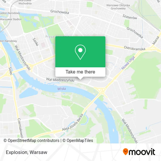 Explosion map