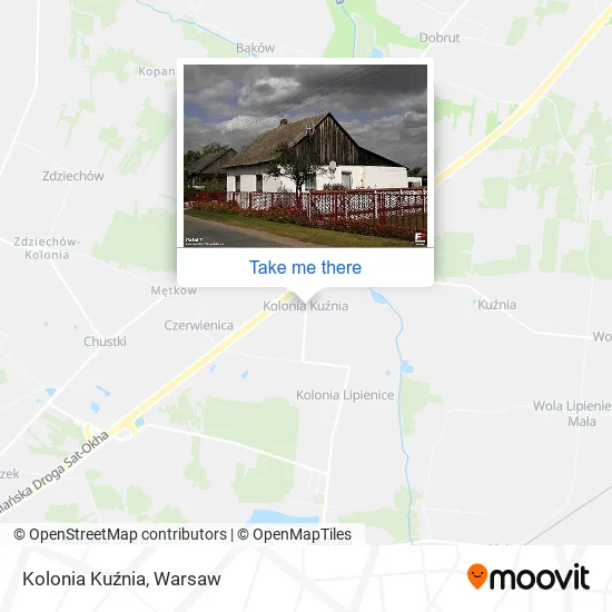Карта Kolonia Kuźnia