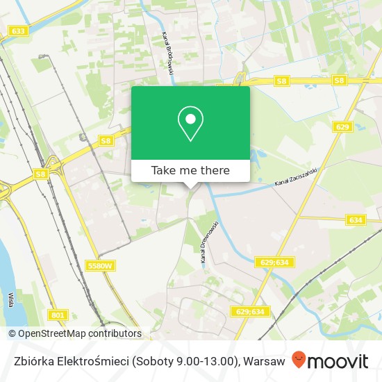 Zbiórka Elektrośmieci (Soboty 9.00-13.00) map