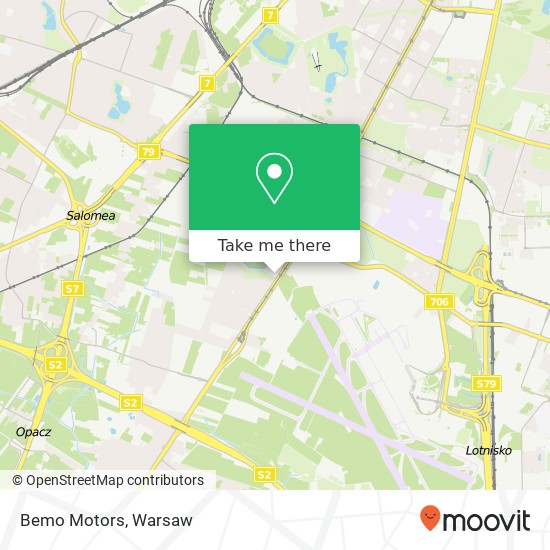 Bemo Motors map