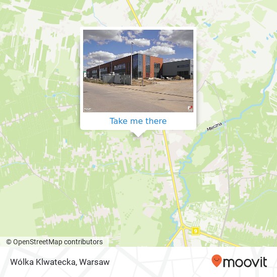 Wólka Klwatecka map