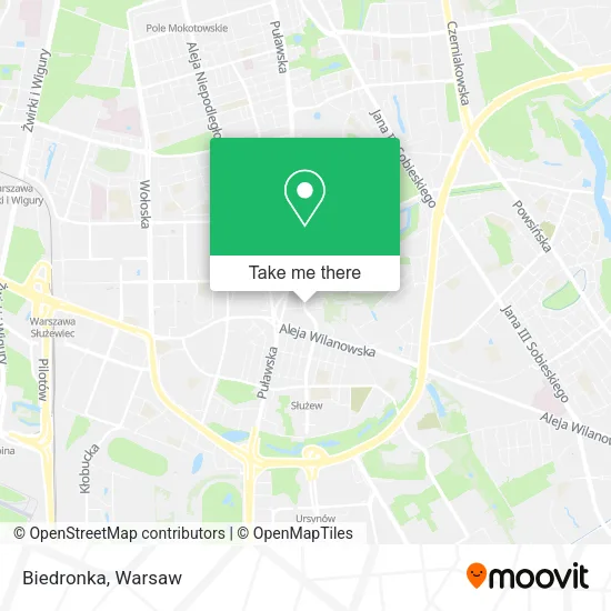 Biedronka map