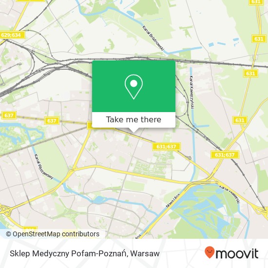 Sklep Medyczny Pofam-Poznań map