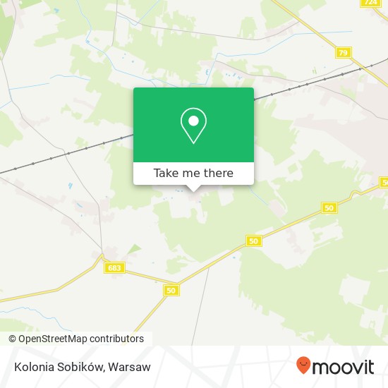 Kolonia Sobików map