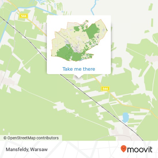 Mansfeldy map