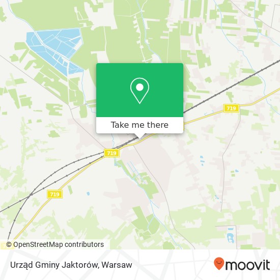 Карта Urząd Gminy Jaktorów