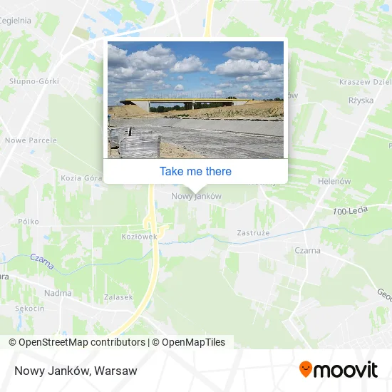 Nowy Janków map