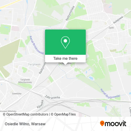 Osiedle Wilno map