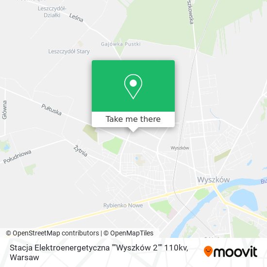 Stacja Elektroenergetyczna ""Wyszków 2"" 110kv map